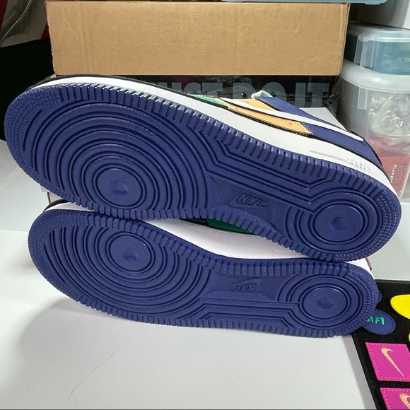 Nike Air Force 1 of 1 Mens Size 10 Sneakers Velcro - Picture 7 of 12